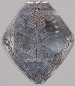 Bucks of America medallion Silver planchet